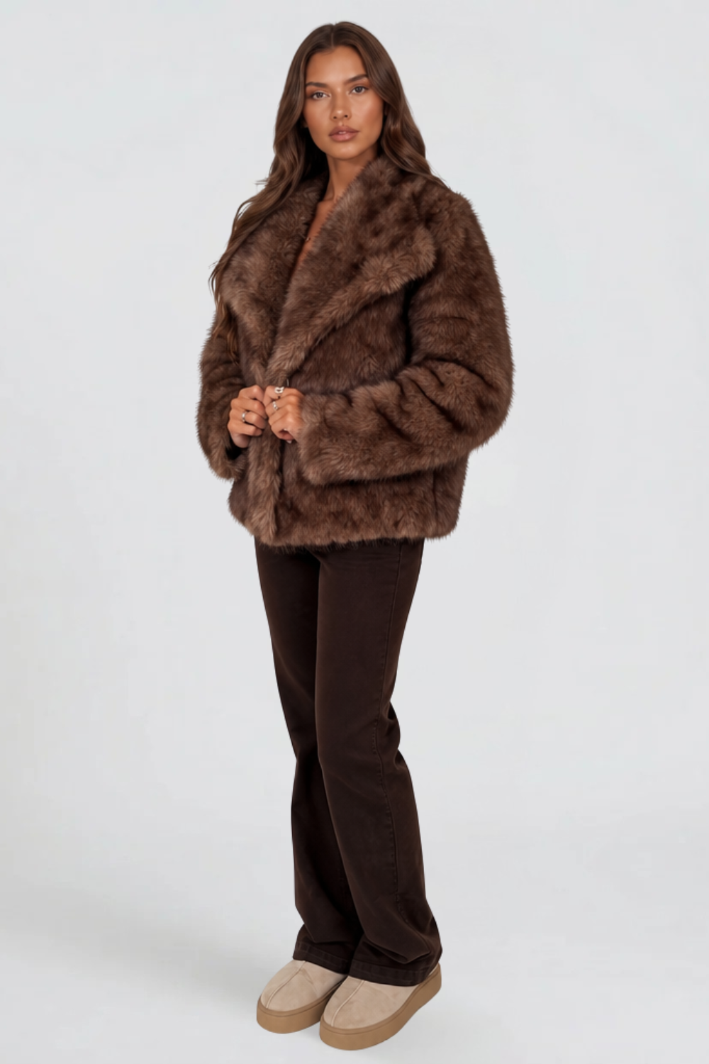 Selena Fur Coat