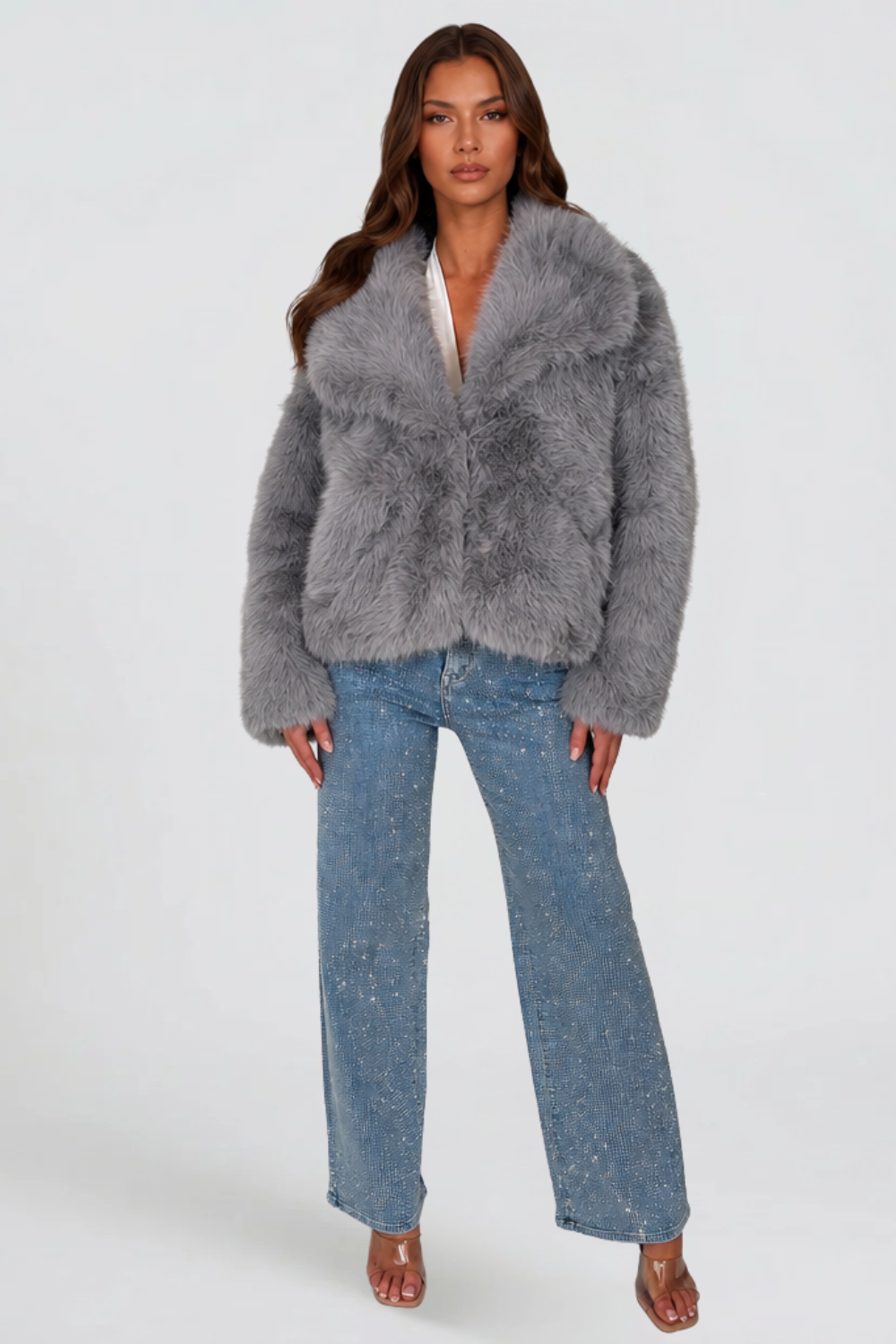 Selena Fur Coat