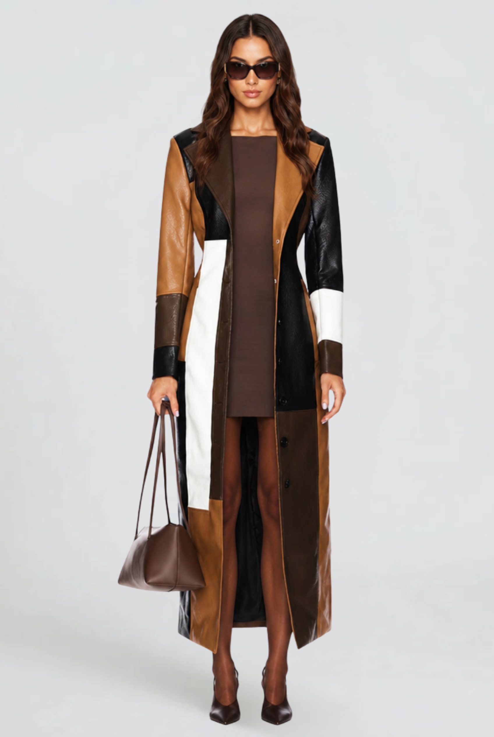 Rosaline Leather Coat