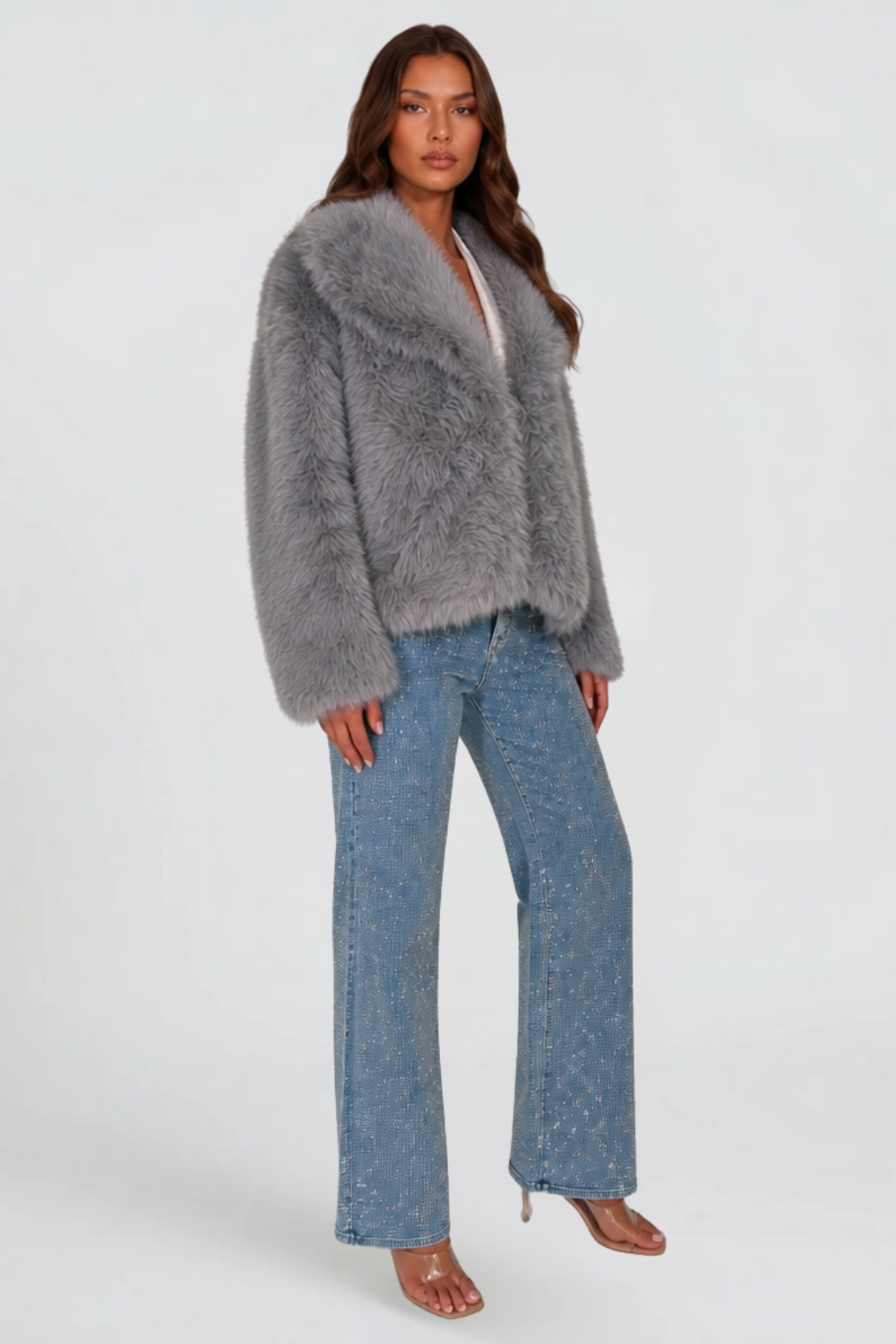 Selena Fur Coat