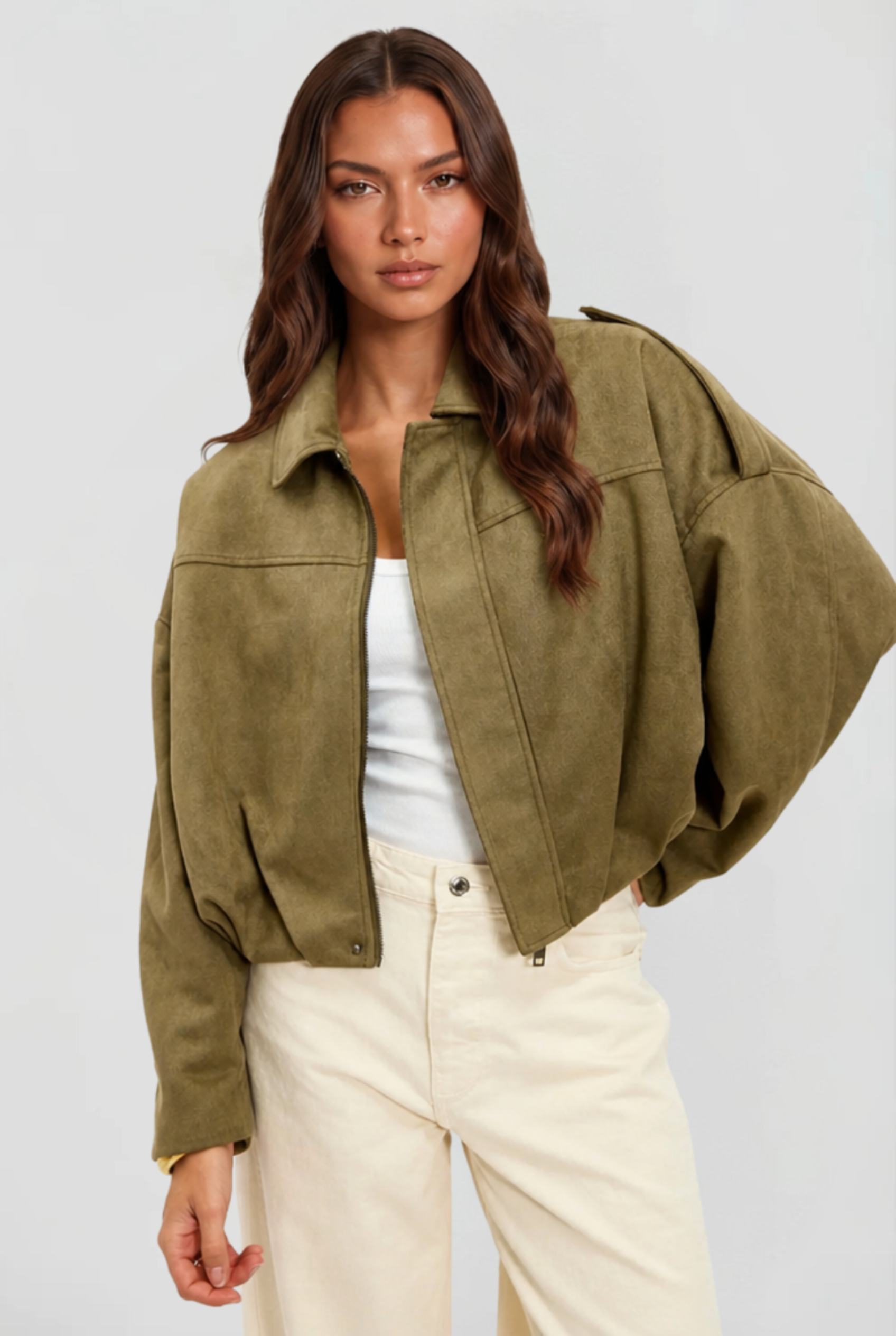 Elina Suede Jacket