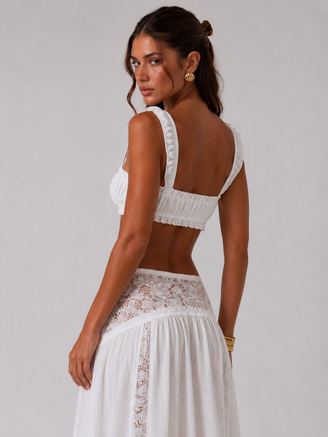 Elowen Lace Maxi Set