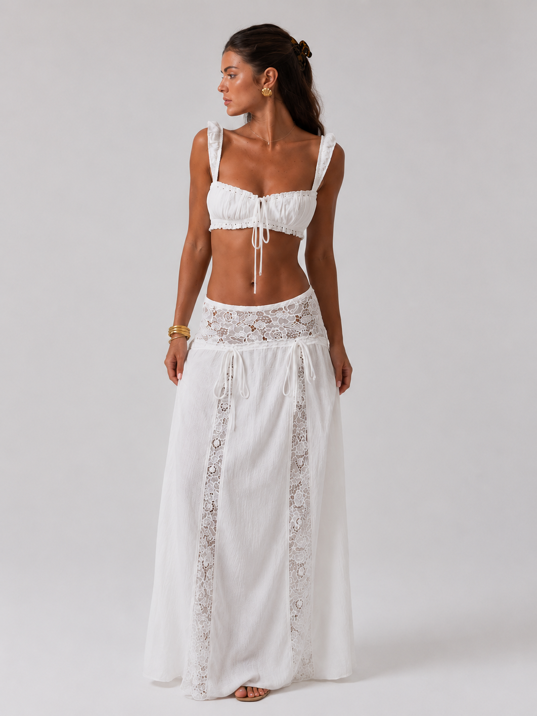 Elowen Lace Maxi Set
