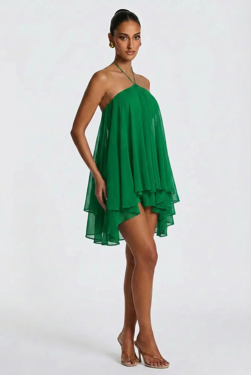 Solene Backless Mini Dress