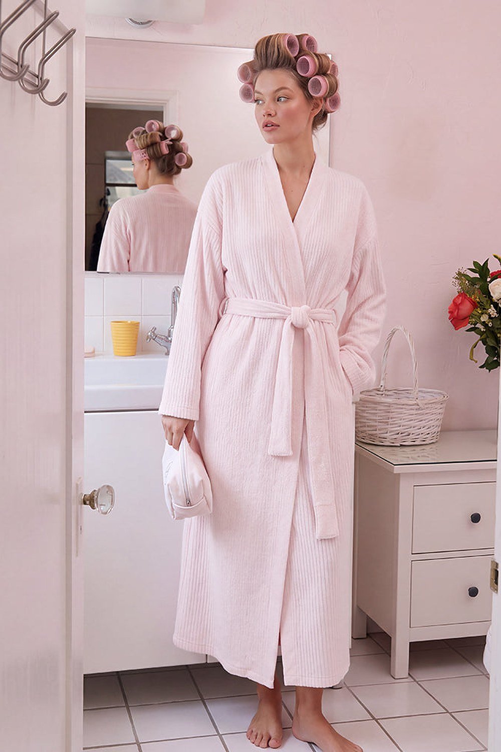 Noelle Cozy Plush Robe with Pockets