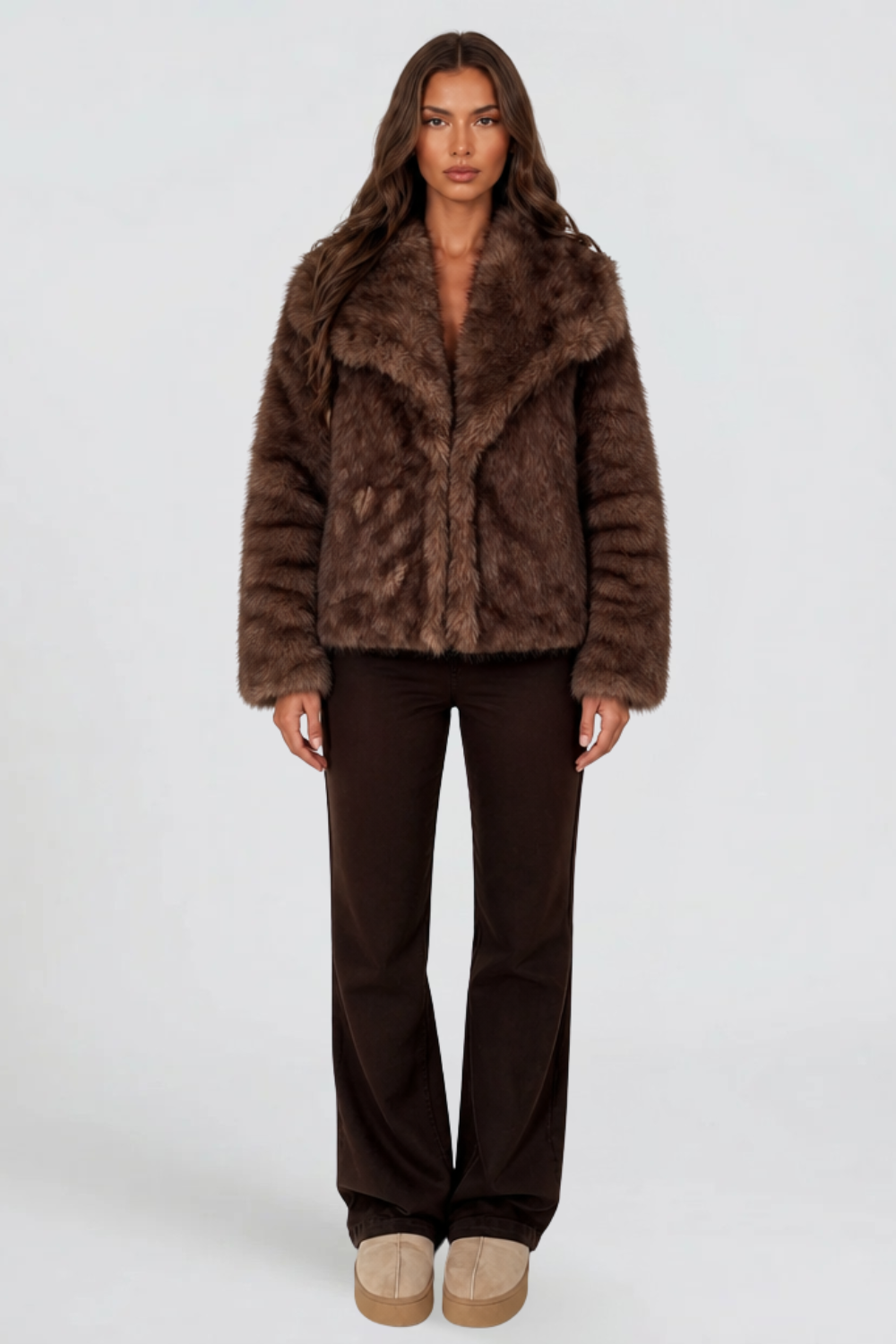 Selena Fur Coat