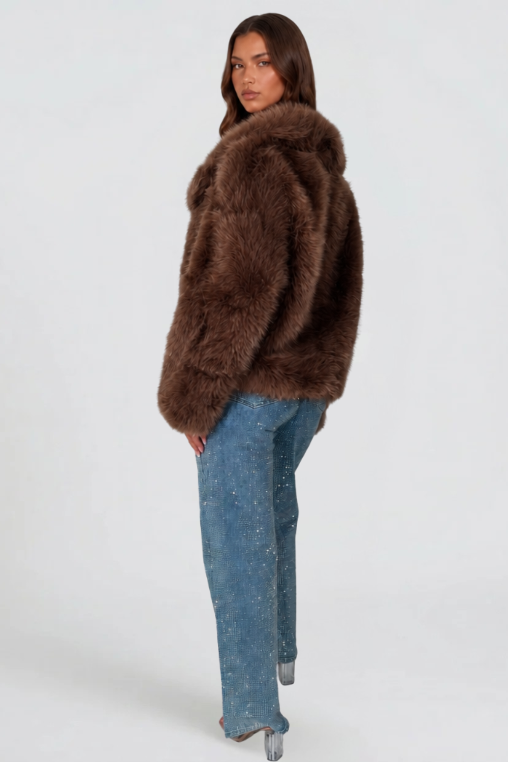 Selena Fur Coat