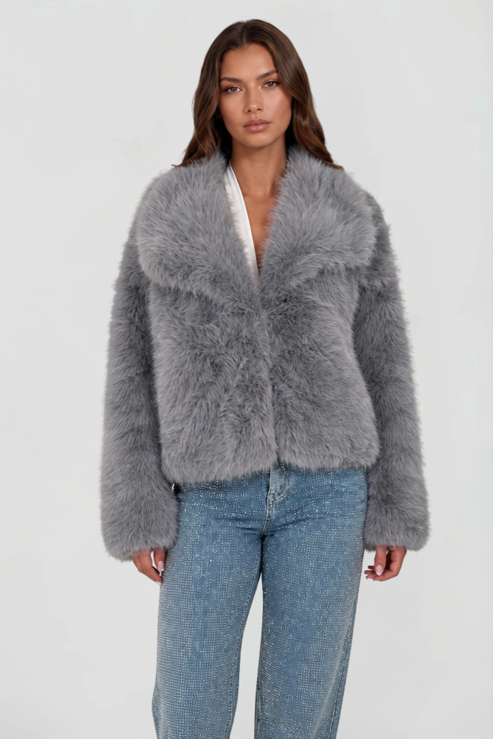 Selena Fur Coat