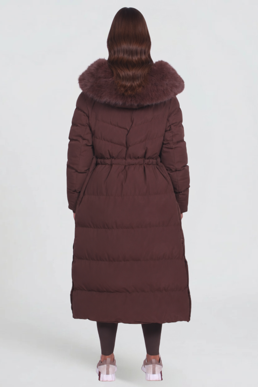 Bella Fur Hooded Coat