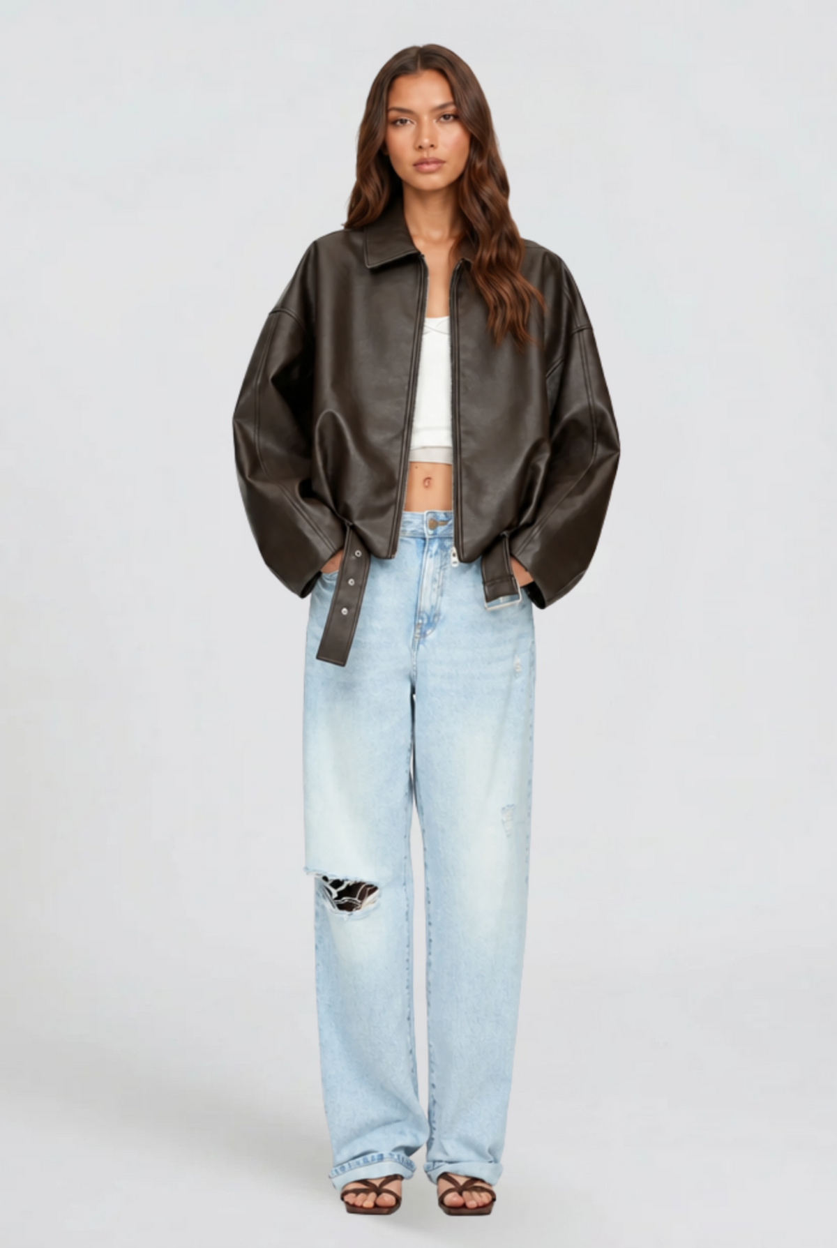 Sophia Leather Jacket
