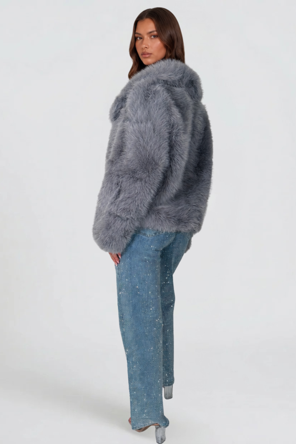 Selena Fur Coat
