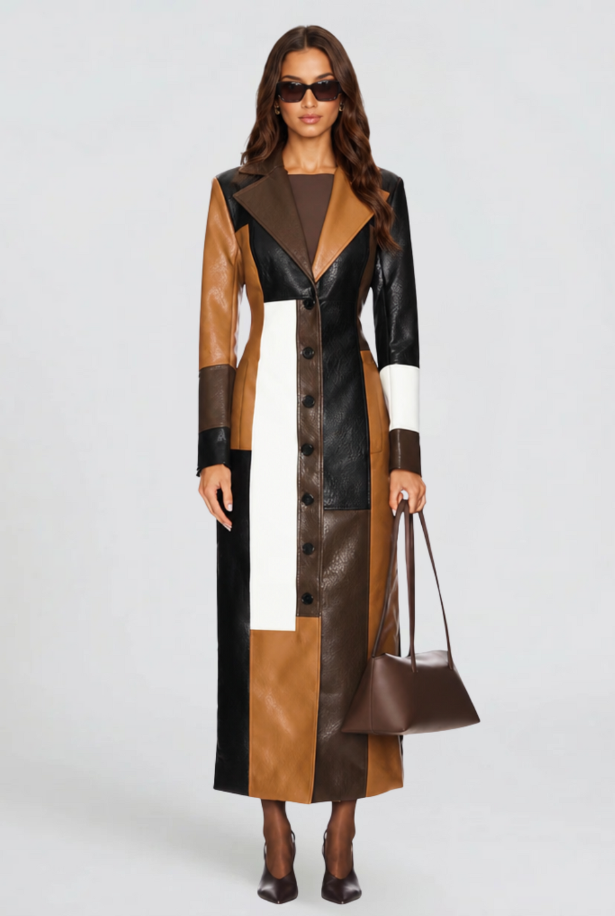 Rosaline Leather Coat