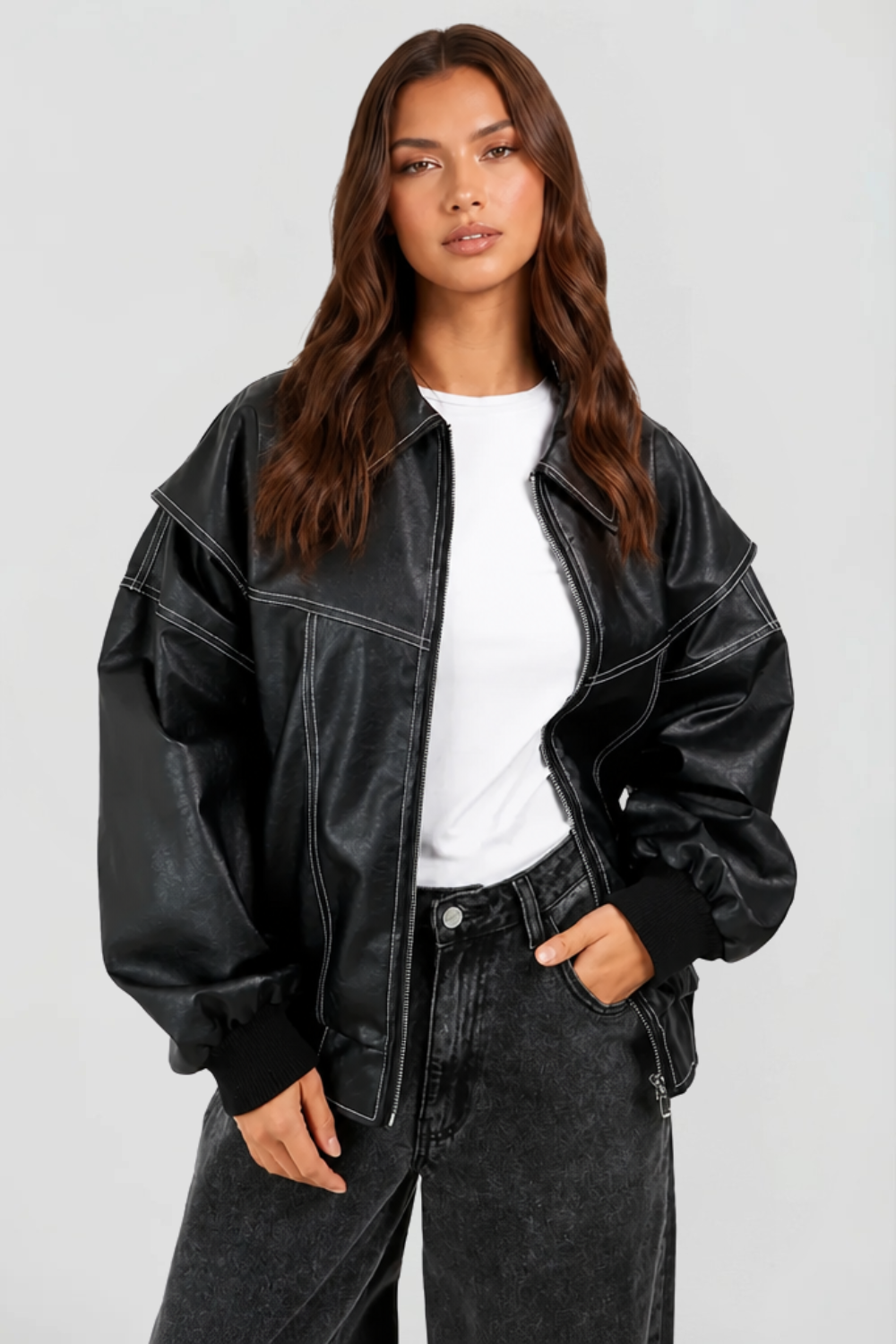 Lizzy Leather Jacket