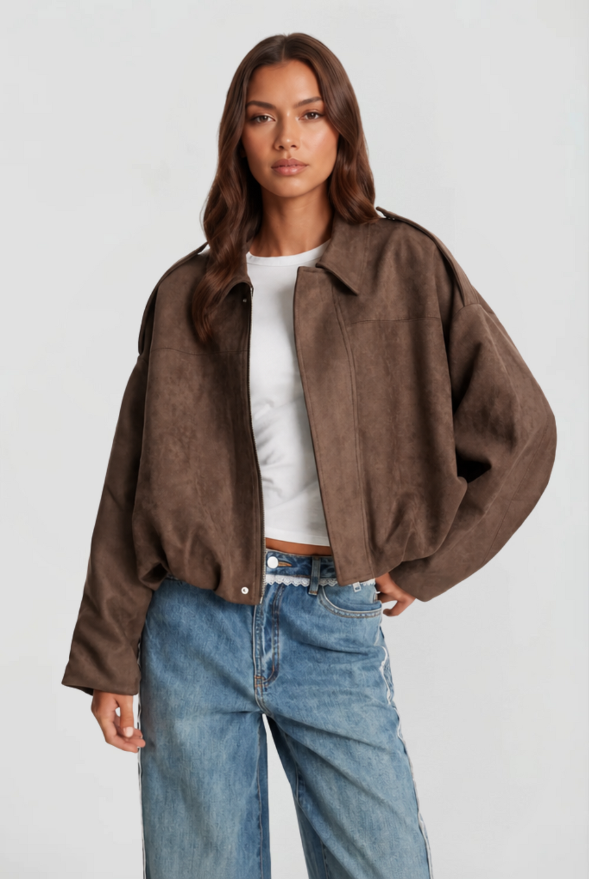 Elina Suede Jacket