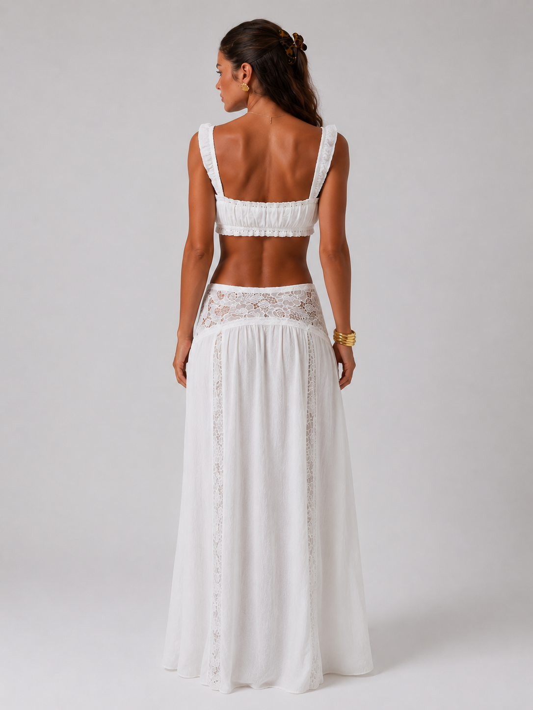 Elowen Lace Maxi Set