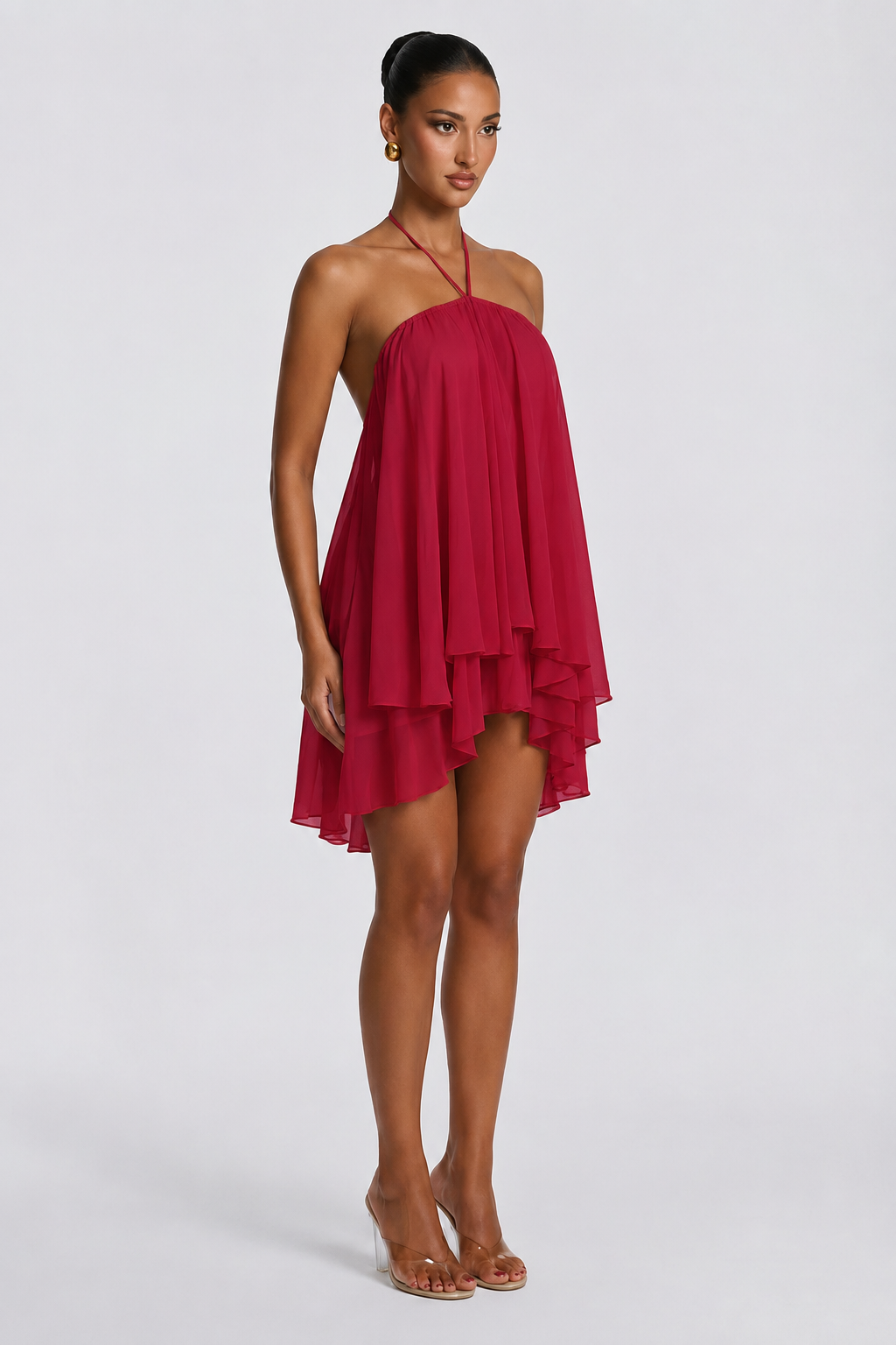 Solene Backless Mini Dress