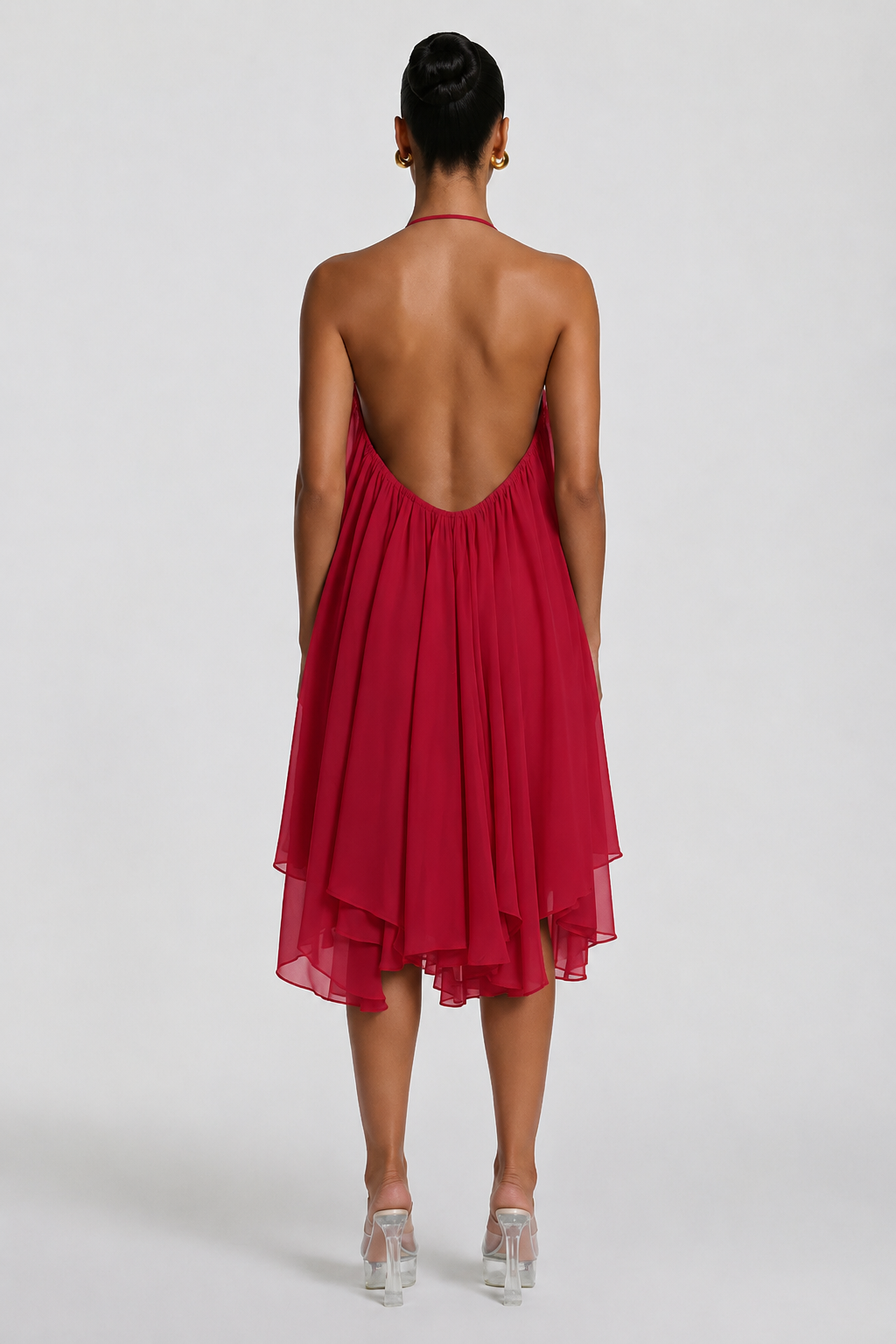 Solene Backless Mini Dress