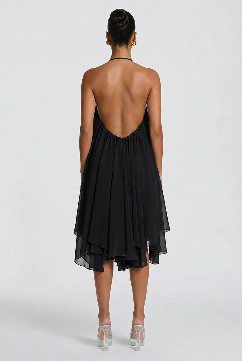 Solene Backless Mini Dress