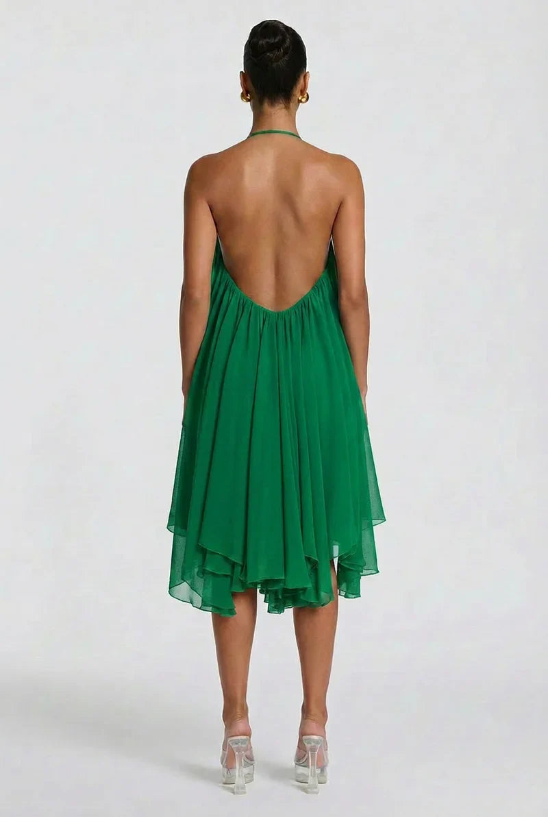 Solene Backless Mini Dress