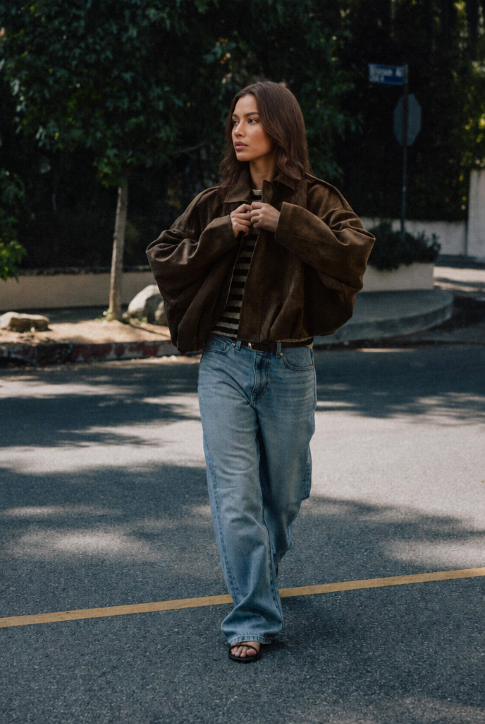 Elina Suede Jacket