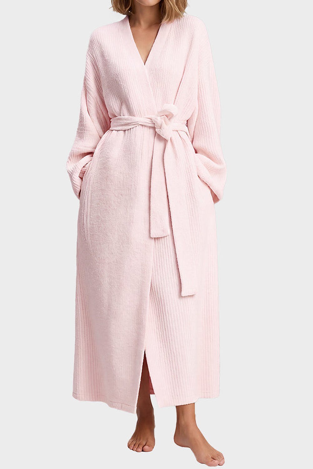 Noelle Cozy Plush Robe with Pockets