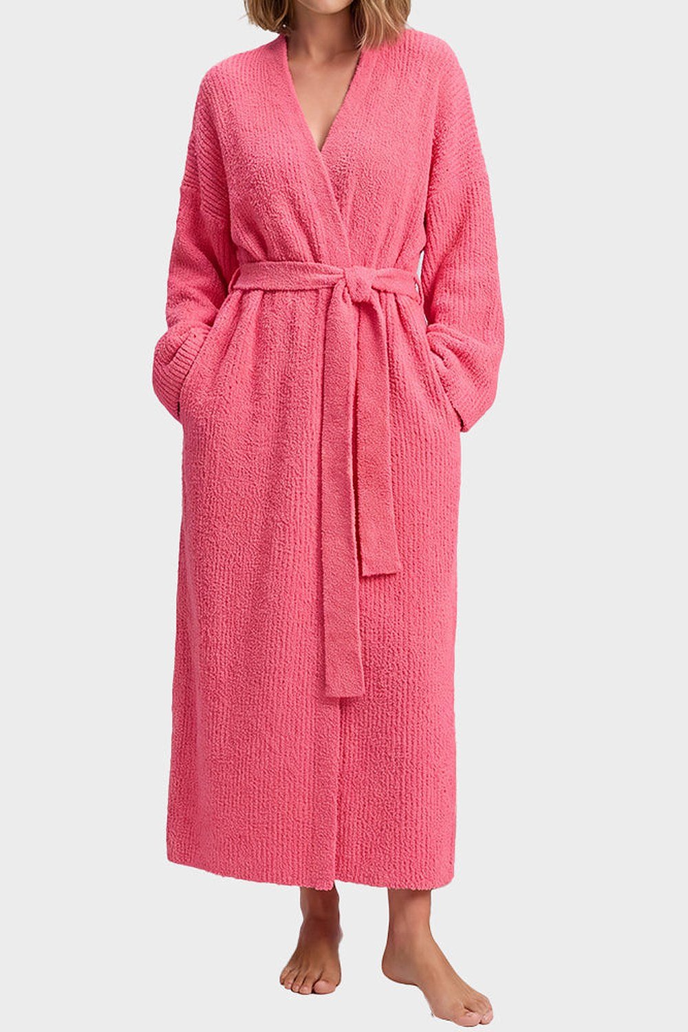 Noelle Cozy Plush Robe with Pockets